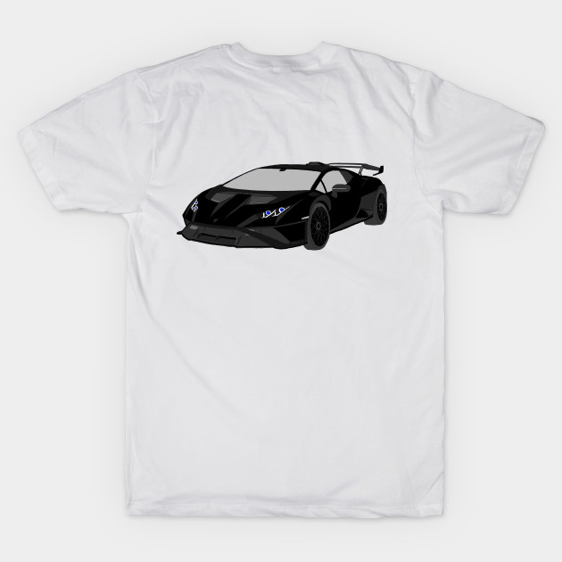 Lamborghini Huracan STO Selfmade car Black by Merlins Desings